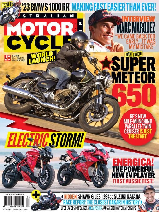 Title details for Australian Motorcycle News by Citrus Media Digital Pty Ltd - Available